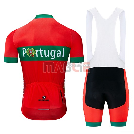 Maglia Portugal Manica Corta 2019 Verde Rosso